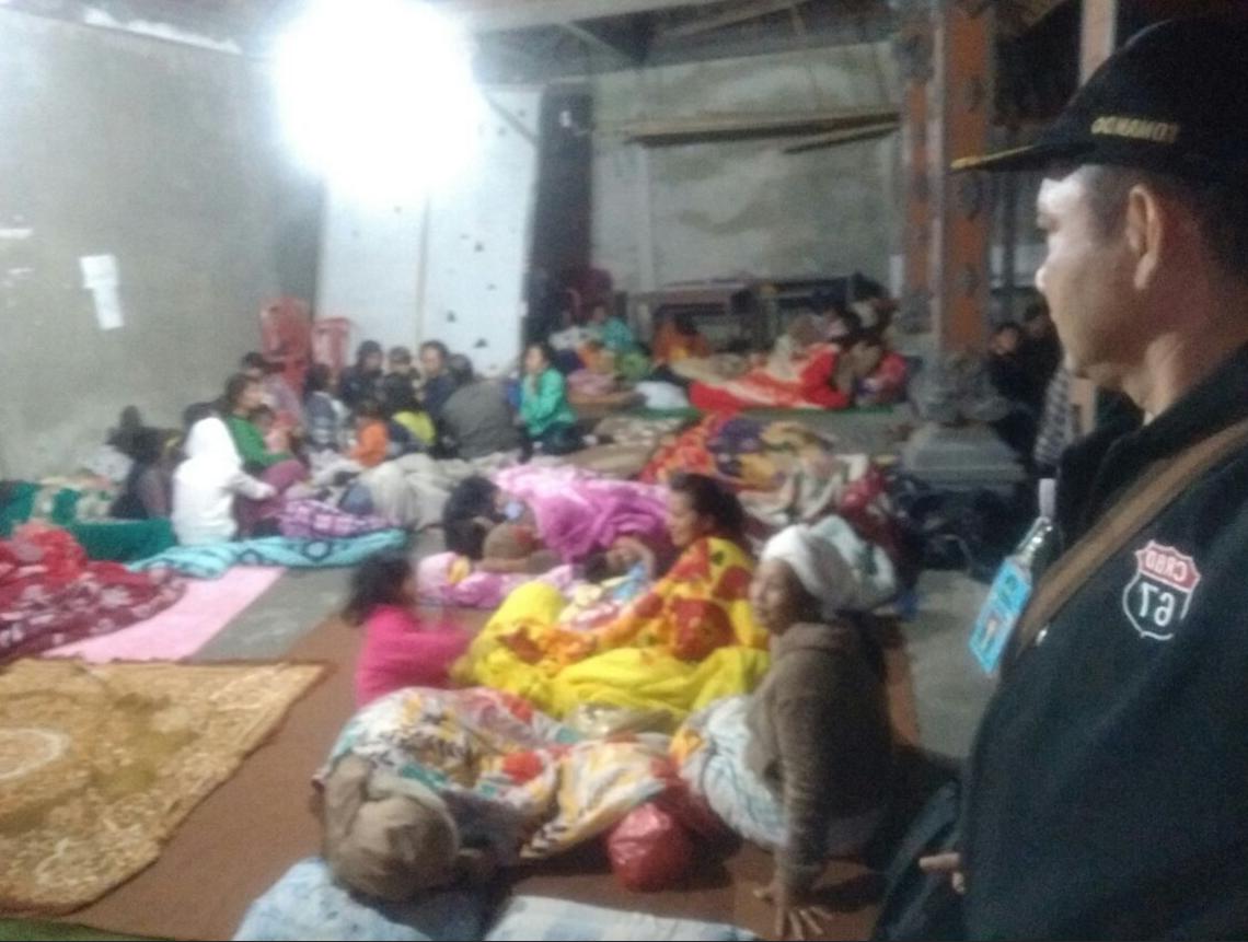 125 Titik Dipakai Mengungsi 15.142 Jiwa Warga Gunung Agung