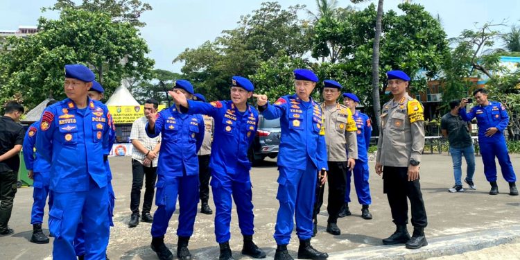 Brigjen Pol. Yassin Pastikan Pengamanan Pantai Ancol Jelang Lebaran 2023