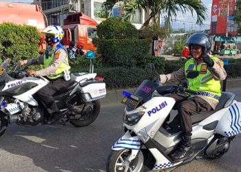 Naik Motor, Kapolda Banten Telusuri Jalur Mudik Lebaran