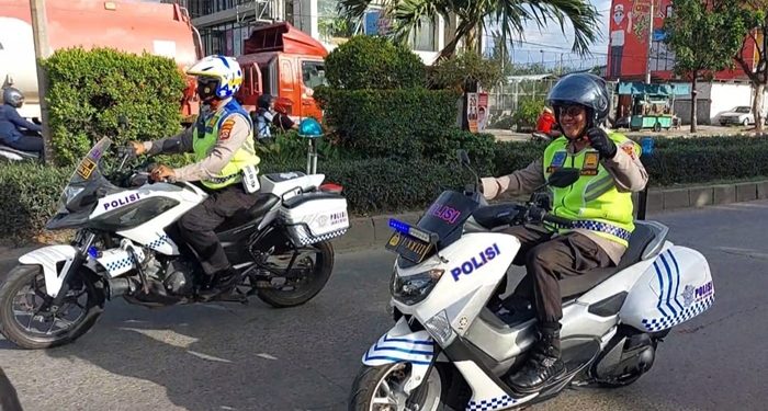 Naik Motor, Kapolda Banten Telusuri Jalur Mudik Lebaran