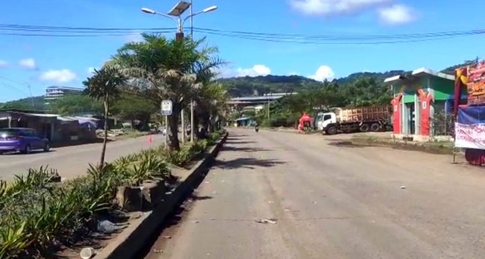 Polda Banten Sukses Atasi Antrean Truk Menuju Pelabuhan Ciwandan