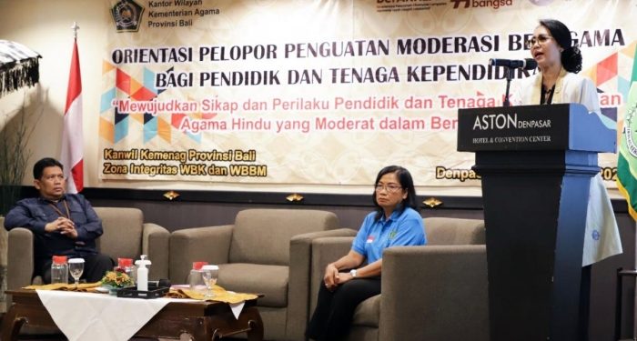 Hardiknas, Tenaga Pendidik Hindu Bali Jalani Orientasi Moderasi Beragama