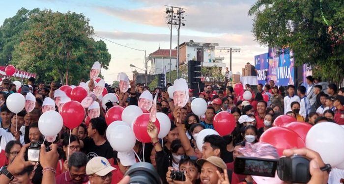 Ribuan Warga Gianyar Ramaikan Creative Fun Walk