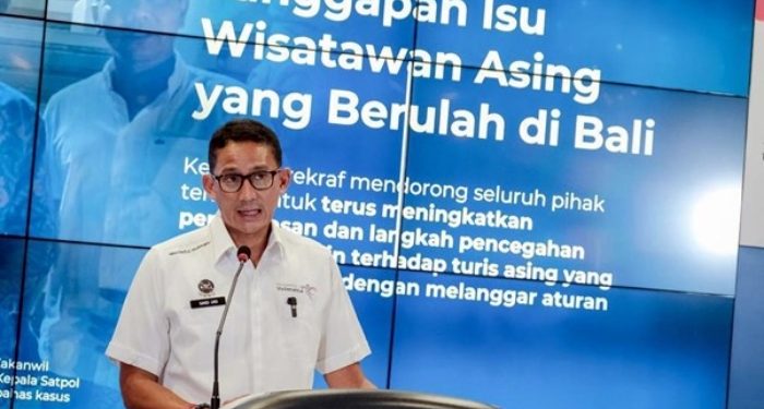 Turis Asal Jerman Menari Tanpa Busana di Ubud, Ini Tanggapan Menteri Sandiaga