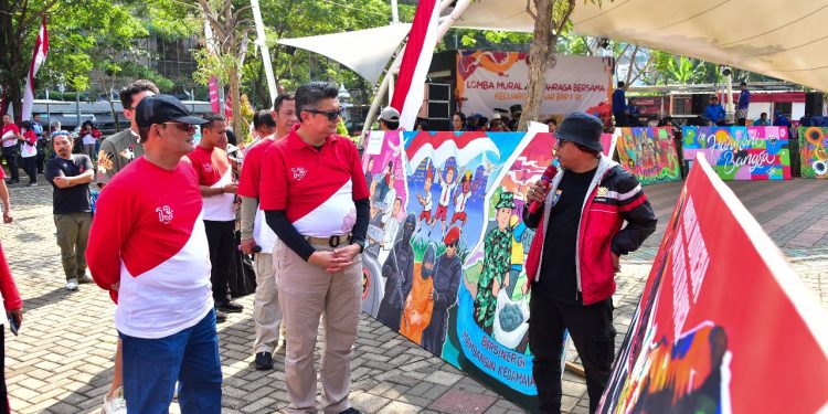 Gelar Lomba Mural, BNPT Ajak Masyarakat Gelorakan Pesan Damai