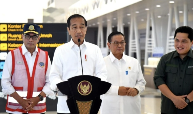 Tinjau Bandara Kertajati, Presiden Jokowi Apresiasi Peningkatan Penerbangan