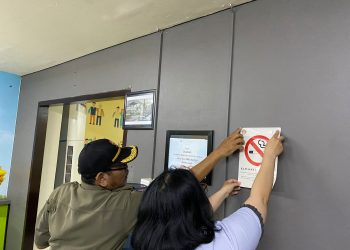 Satpol PP dan Udayana Central Sidak  Sejumlah Hotel Berbintang di Kuta yang Belum Patuhi Perda KTR