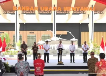 Bandara Mentawai Salah Satu Bandara Terluar di Indonesia Diresmikan Presiden Jokowi