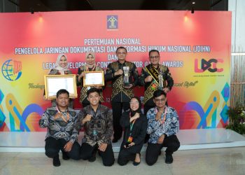 BNPT Raih Juara 1 JDIHN dan Juara 3 LDCC Award 2023