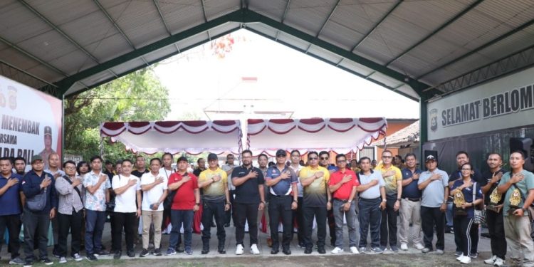 Polda Bali Gelar Lomba Menembak Presisi dengan Media