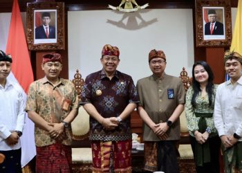 Pj Gubernur Bali Ajak PT Telkom Indonesia Bersinergi Entaskan Stunting dan Kemiskinan Ekstrem