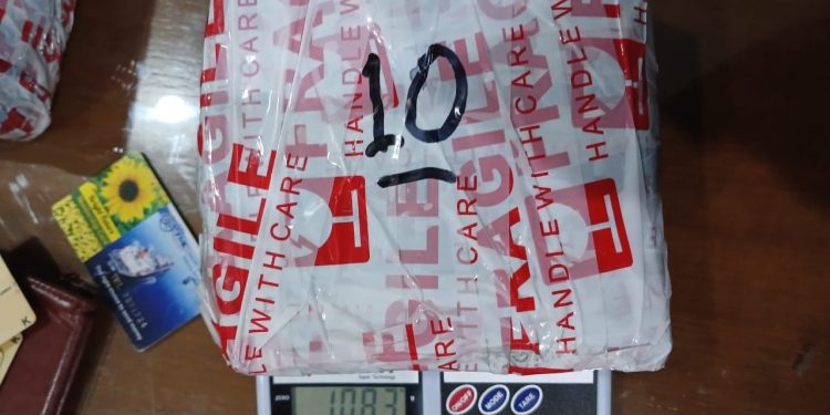 Upaya Penyelundupan 11 Kilogram Sabu di Perbatasan-Malaysia Berhasil Digagalkan Personel Kodam XII/Tpr