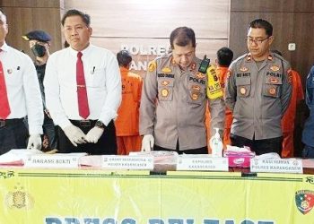 Polisi Tangkap Lima Pelaku Penyalahgunaan Narkoba di Karangasem