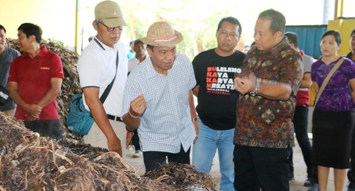 Pj Gubernur Bali Apresiasi Tempat Pengelolaan Sampah Desa Baktiseraga Buleleng