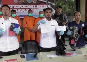Polres Badung Tangkap Oknum Pensiunan Polri Ancam dan Peras  Warga Hingga Rp 5 Miliar