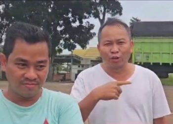 Rusak Pagar Gudang Milik Tetangga Pakai Ekskavator , Pengusaha ini Dilaporkan ke Polisi