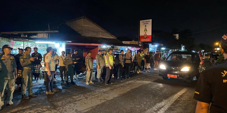 Tim Gabungan Lakukan Sidak ke Sejumlah Lokalisasi berkedok Cafe di Jalan Danau Tempe