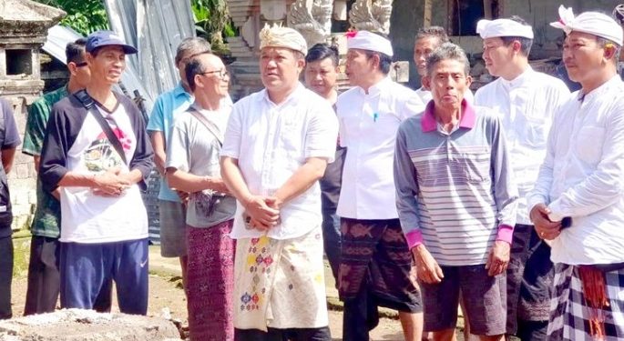 Bupati Bangli Serahkan Bantuan Untuk Korban Bencana di Dua Lokasi