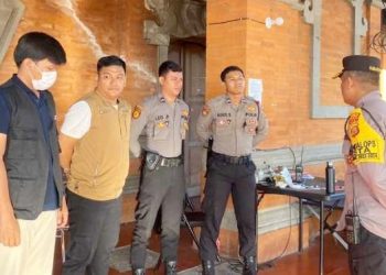 Polresta Denpasar Lakukan Pengamanan Secara Ketat Gudang Logistik Pemilu