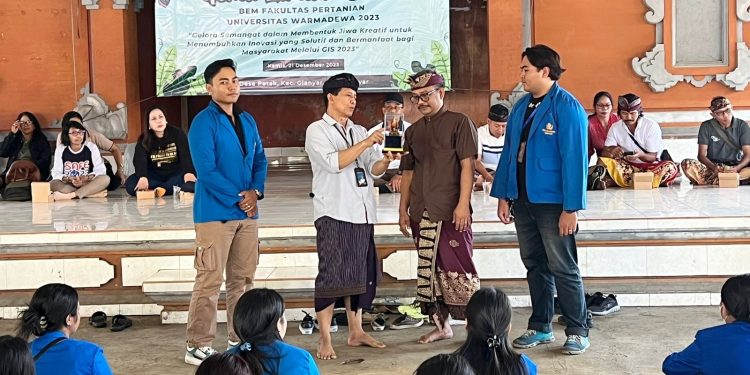 FP Unwar Bantu Pengembangan Sektor Pertanian di Desa Petak, Gianyar