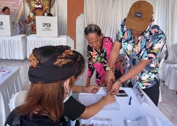 Jelang Pemilu, KPU Jembran Gelar Simulasi Pemungutan Suara