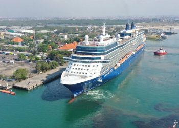 Dua Kapal Pesiar Bawa 3.000 Penumpang Rayakan Tahun Baru di Bali