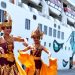Tiba di Benoa, Kapal Pesiar Norwegia Jewel Bawa 3000 Wisatawan Disambut Tarian Bali