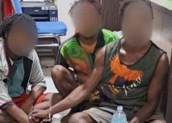 Bawa Ganja, Tiga Warga Negara Papua Nugini Ditangkap Satres Narkoba Polresta Jayapura