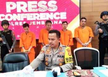 Polres Jembrana Ungkap 3 Kasus Penyalahgunaan Narkoba dan Amankan 4 Tersangka 