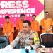 Polres Jembrana Ungkap 3 Kasus Penyalahgunaan Narkoba dan Amankan 4 Tersangka