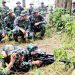 Asah Kemampuan, 1.500 Prajurit Danpasmar 2 Gelar Latihan Perang di Gunung Lawu