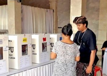 KPU Denpasar Gelar Simulasi Pencoblosan Pemilu 2024