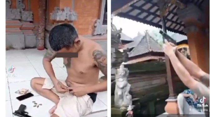 Polisi Tangkap dan Amankan Barang Bukti Pria Pamer Senjata Api di Medsos