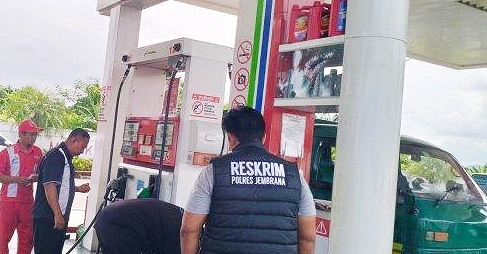 Antsipasi Terjadi Kecurangan, Polisi Periksa Sejumlah SPBU di Jembrana