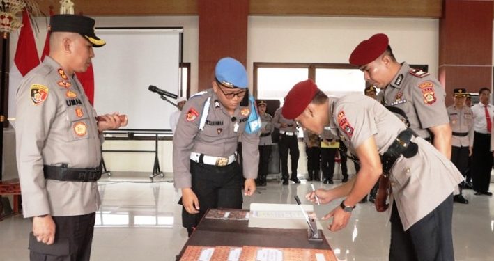Pergantian Kasatlantas dan Kasat Reskrim, Kapolres Klungkung Sebut Hal Biasa