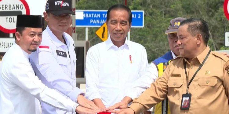 Presiden Resmikan Tol Pekanbaru-Padang Ruas Bangkinang-Pangkalan