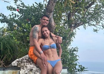 Bintang Sepak Bola Brazil Thiago Silva Liburan Musim Panas di Bali