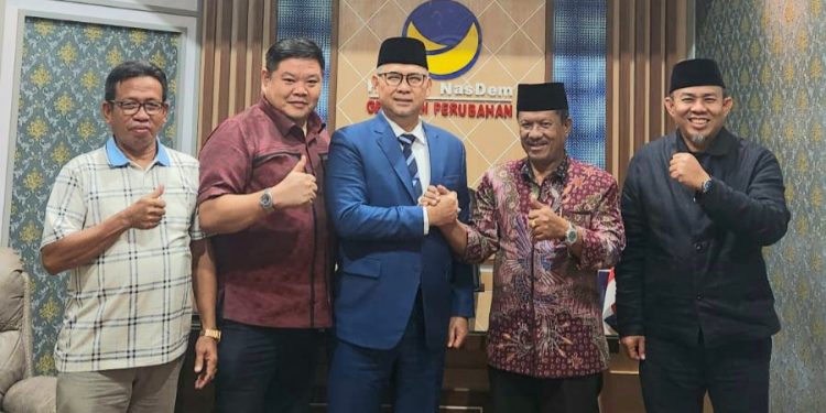Nalim Borong Dukungan Parpol untuk Maju Pilkada Meranti