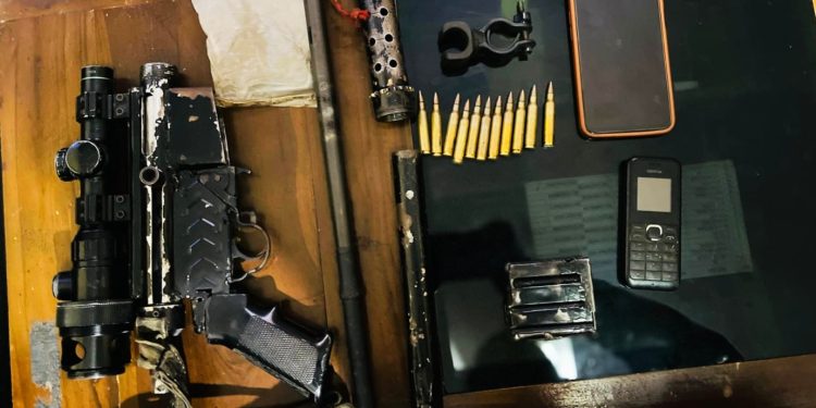 Polisi Amankan Senjata Laras Panjang M-16 Rakitan dan Belasan Butir Amunisi 