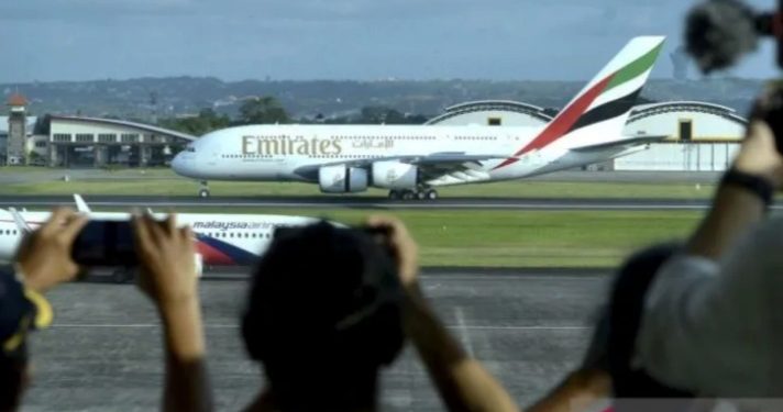 Dalam Setahun Pesawat Raksaksa A380 Angkut 382 Ribu Penumpang Melalui Bali