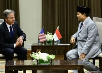 Bertemu Blinken, Menhan Prabowo Bahas Gencatan Senjata di Gaja