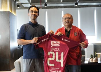 Bali United Gunakan Specs Sebagai Apparel Liga 1