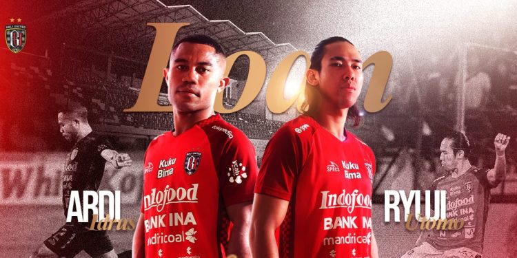 Bali United Pinjamkan Ardi Idrus dan Ryuji Utomo