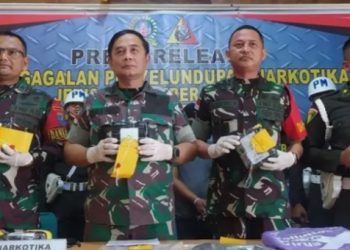 TNI AD Gagalkan Penyelundupan 6,3 Kilogram Narkoba di Perbatasan RI-Malaysia