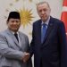 Berkunjung ke Turki Menhan Prabowo Temui Presiden Erdogan Bahas Kerjasama Strategis