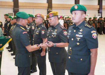 Komandan Batalyon Arhanud 9/AWJ Diserahterimakan