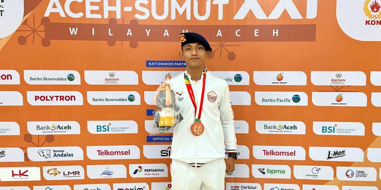 Brimob Raih Perunggu Cabor Muaythai di PON XXI