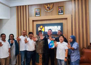 AMSI Bali Perkuat Kolaborasi dengan Bawaslu Tangkal Hoaks