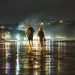 Menikmati Keindaham Malam di Pantai Jimbaran