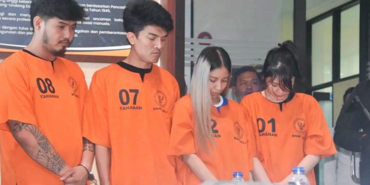 Bawa Narkoba, Empat WNA Asal Thailand Ditangkap di Bandara Ngurah Rai